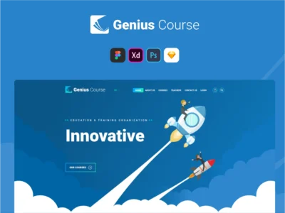 Genius - Learning & Course Web Design
